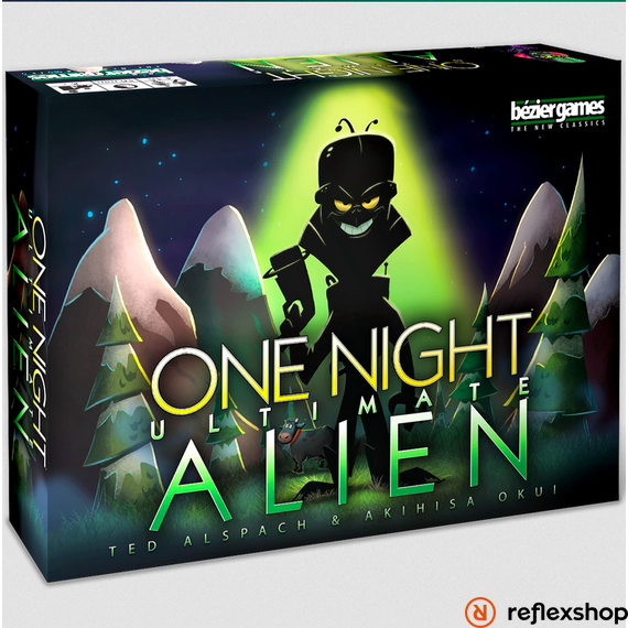 One Night Ultimate: Alien kártyajáték, angol nyelvű 