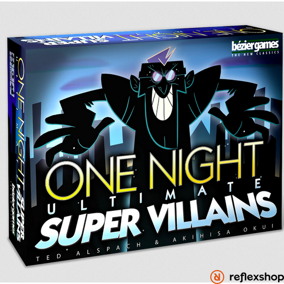 One Night Ultimate: Super Villains kártyajáték, angol nyelvű 