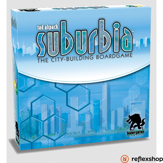 Suburbia társasjáték, 2nd edition, angol nyelvű 
