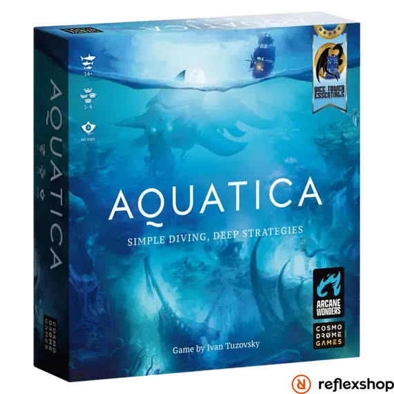 Aquatica társasjáték, angol nyelvű