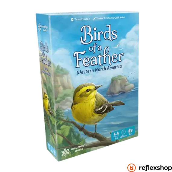 Birds of a Feather Western North America társasjáték, angol nyelvű
