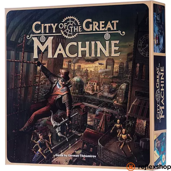 City of the Great Machine társasjáték, angol nyelvű