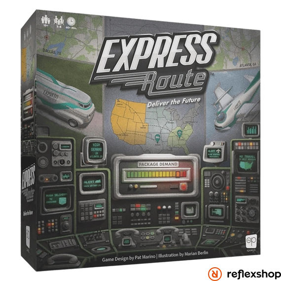 Express Route társasjáték, angol nyelvű