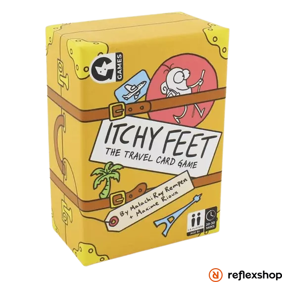Itchy Feet: The Travel Game társasjáték, angol nyelvű