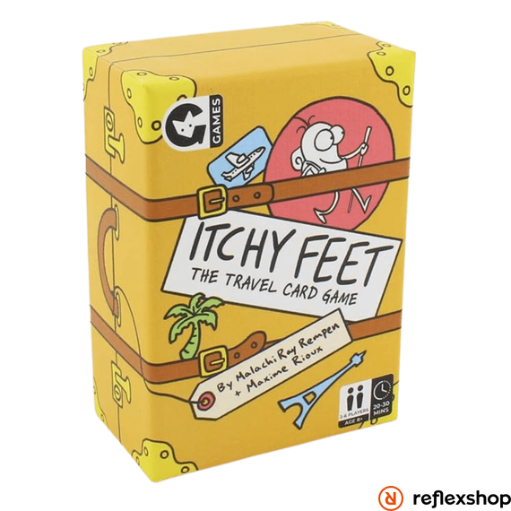 Itchy Feet: The Travel Game társasjáték, angol nyelvű