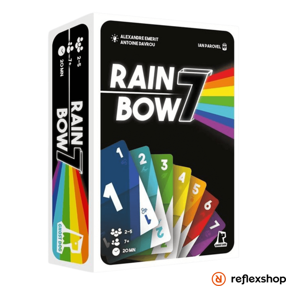 Rainbow 7 társasjáték, angol nyelvű