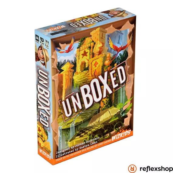 Unboxed társasjáték, angol nyelvű