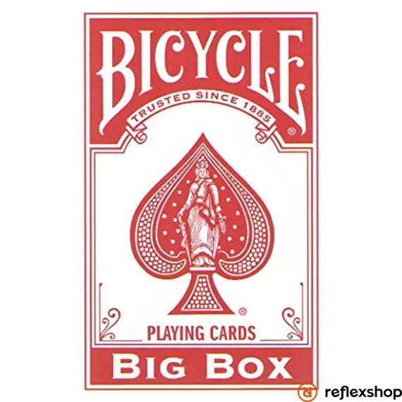 Bicycle Big Box XXL piros kártya