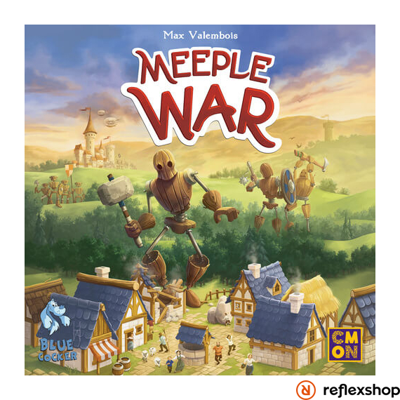 Meeple War társasjáték, angol nyelvű