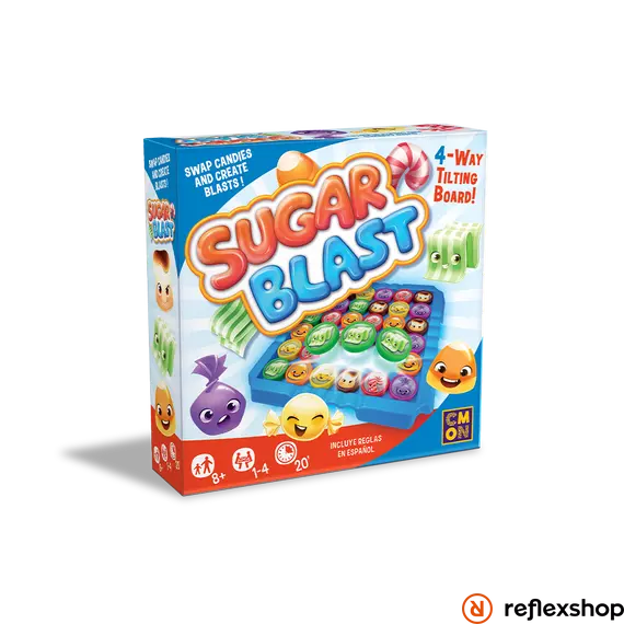 Sugar Blast társasjáték, angol nyelvű 