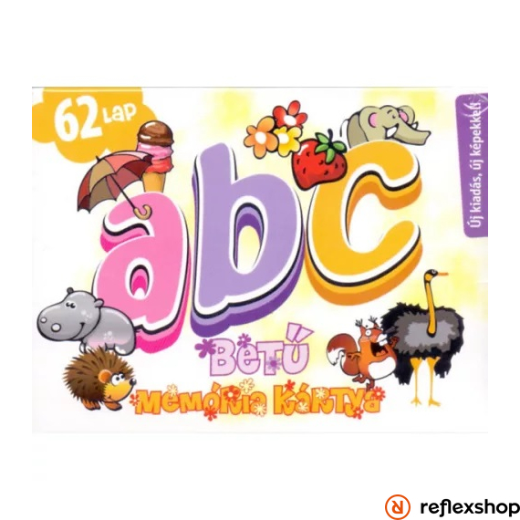 ABC betű memória kártya