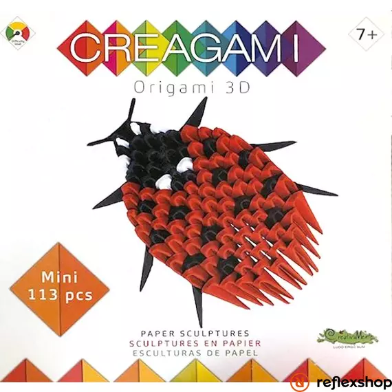 Creagami - 3D origami készlet, Katica (mini)