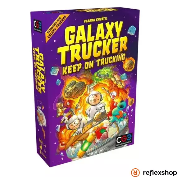 Galaxy Trucker Keep on Trucking angol nyelvű társasjáték kiegészítő