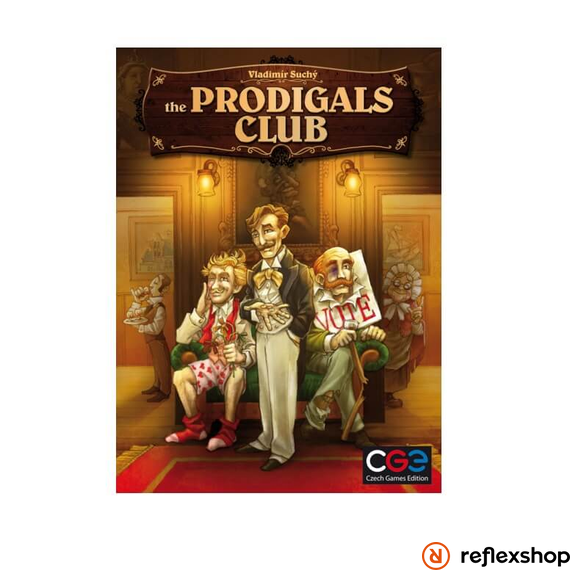 Czech Games The Prodigals Club társasjáték angol nyelv?