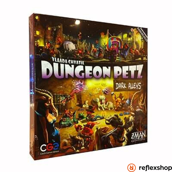 Czech Games Dungeon Petz: Dark Alleys angol nyelvű kiegészítő