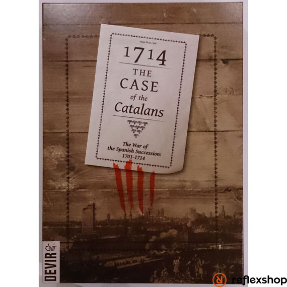 1714 The Case of the Catalans társasjáték