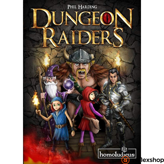 Dungeon Raiders angol nyelvű társasjáték
