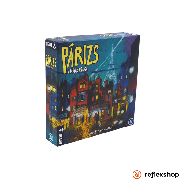 Párizs: A fények városa társasjáték dobozborító