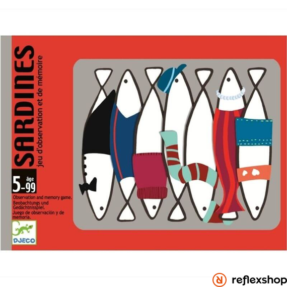 Djeco Sardines kártyajáték