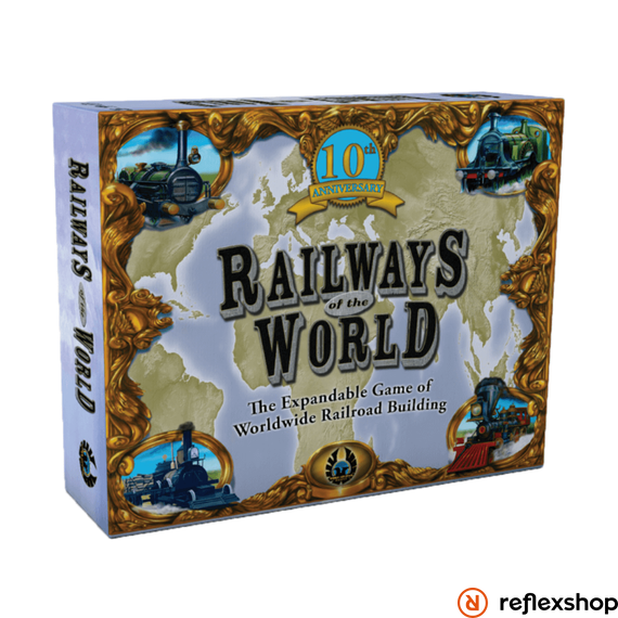 Railways of the World angol nyelvű társasjáték, 10. évfordulós kiadás