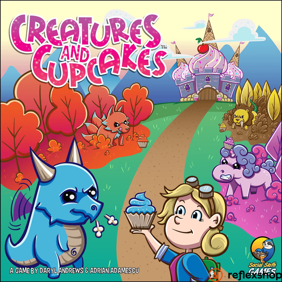 Creatures &amp; Cupcakes társasjáték