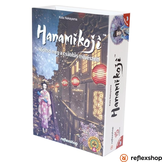 Hanamikoji társasjáték dobozborító