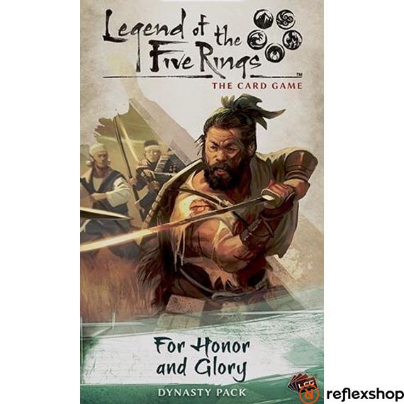 Legend of The Five Rings LCG For Honor and Glory angol nyelvű kiegészítő