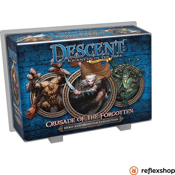 Descent:Journeys in the Dark (második kiadás) Crusade of the Forgotten Hero &amp; Monster