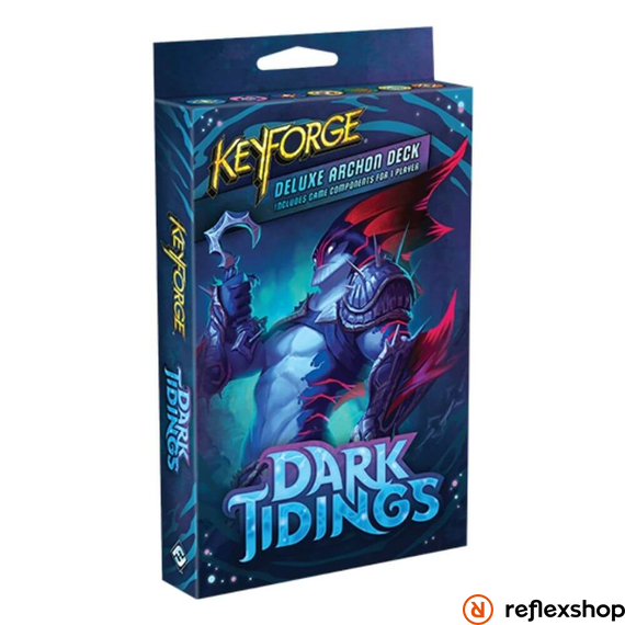 KeyForge angol nyelvű társasjáték - Dark Tidings Deluxe Deck