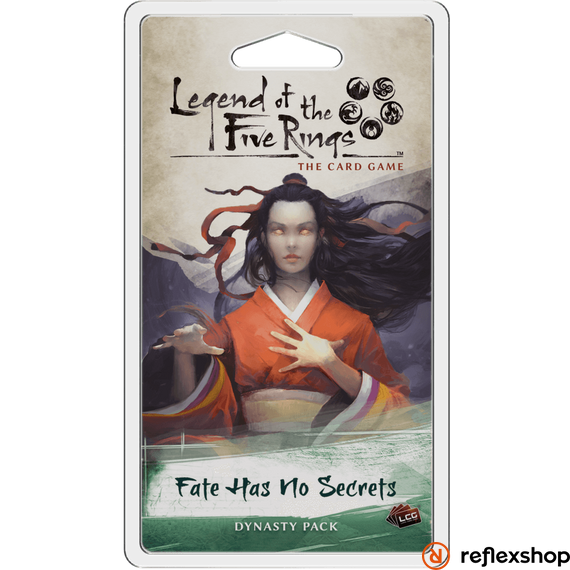 Legend of The Five Rings LCG Fate Has No Secrets angol nyelvű kiegészítő
