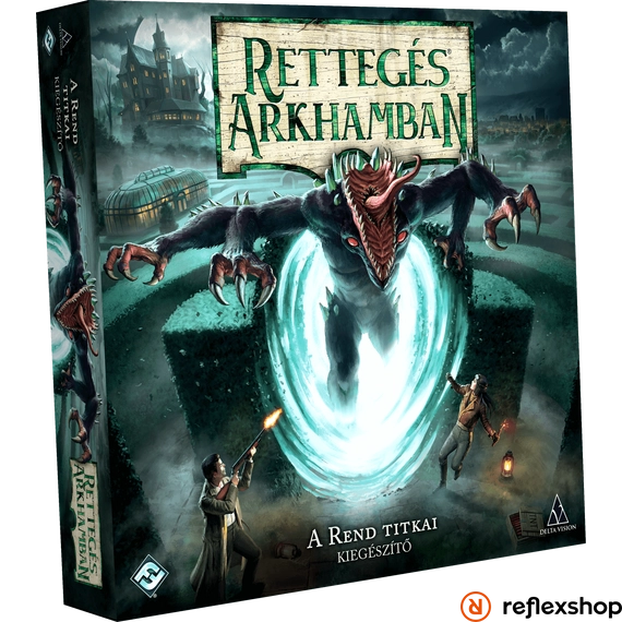 Rettegés Arkhamban (3. kiadás): A Rend titkai kiegészítő borítója