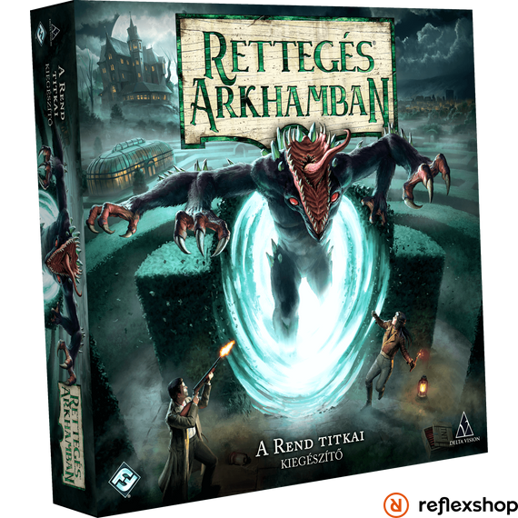 Rettegés Arkhamban (3. kiadás): A Rend titkai kiegészítő borítója