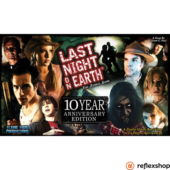 Last Night on Earth - anniversary edition, angol nyelvű