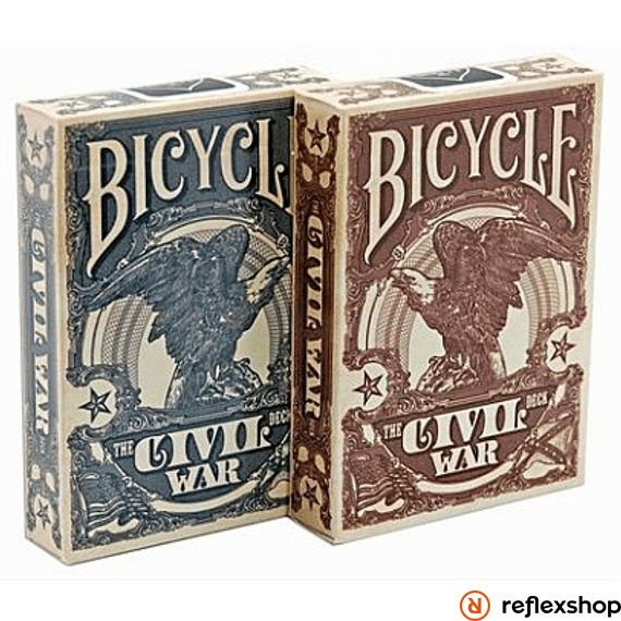 Bicycle Civil War póker kártya