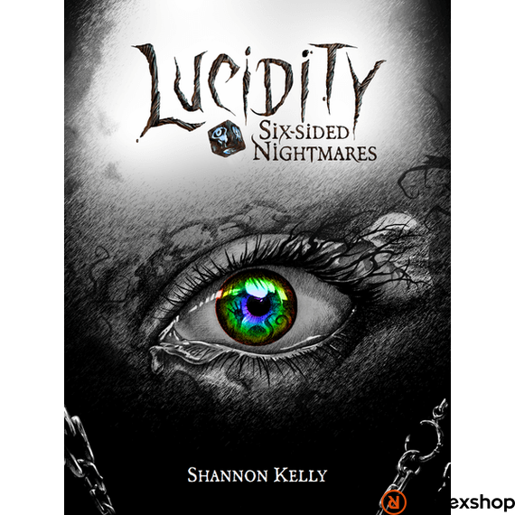 Lucidity Six-sided Nightmares társasjáték, angol nyelvű