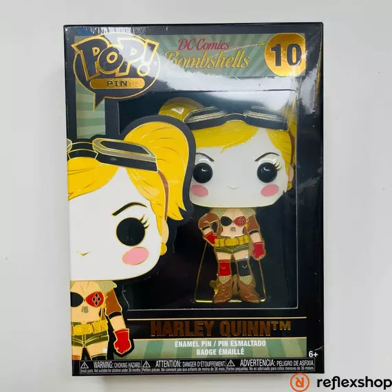 Funko DC Comics: Harley Quinn #10 Large Enamel Pin (DCCPP0012)