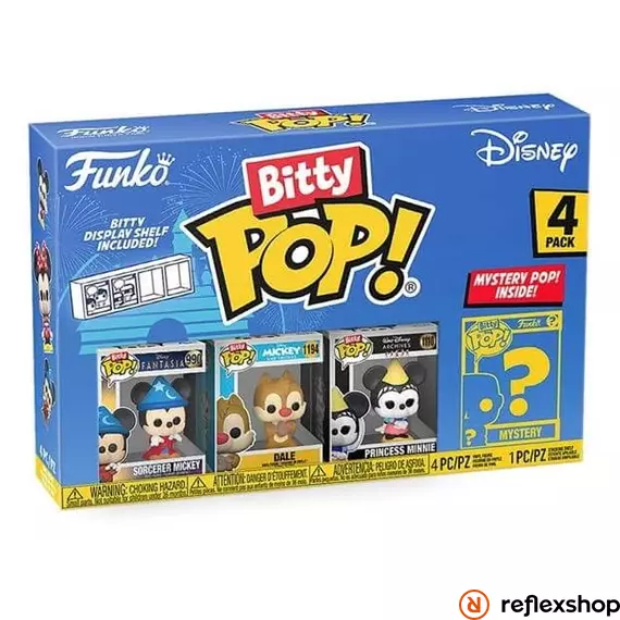 Funko Bitty POP! Disney - Sorcerer Mickey 4PK figura