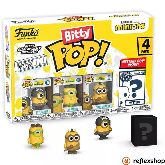 Funko Bitty POP! Minions - Eye Matie 4PK figura