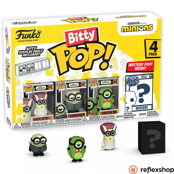 Funko Bitty POP! Minions - Frankenbob 4PK figura