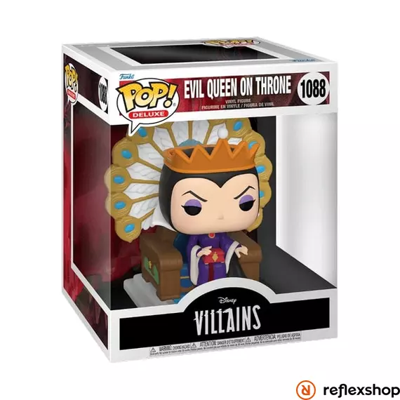 Funko POP! Deluxe Disney Villains - Evil Queen on Throne figura #1088