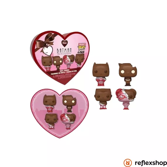 Funko Pocket POP: DC Valentine Box 4 pack