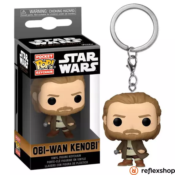 Funko Pocket Pop! Disney: Star Wars - Obi-Wan Kenobi Vinyl Figure Keychain