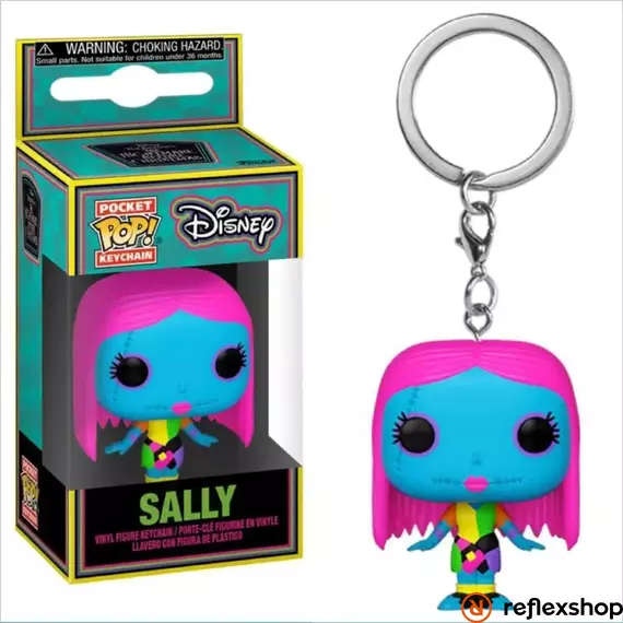 Funko Pocket Pop!: Nightmare Before Christmas - Sally (Blacklight) Vinyl Figure Keychain