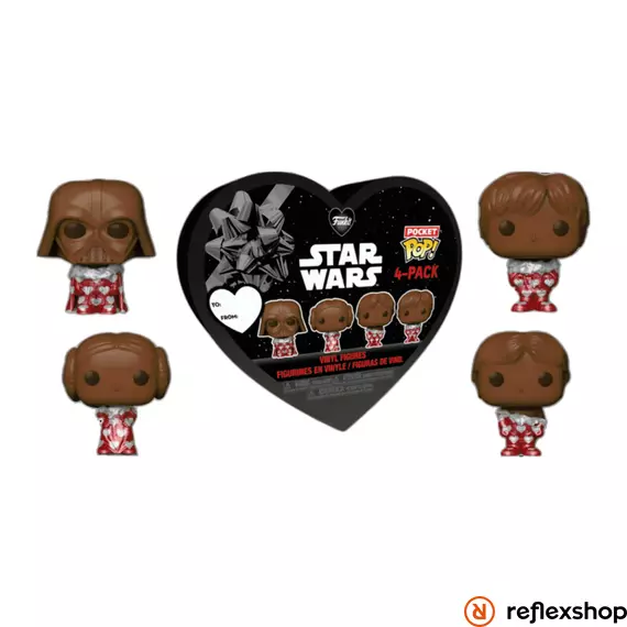 Funko Pocket POP: Star Wars Valentine Box 4 pack