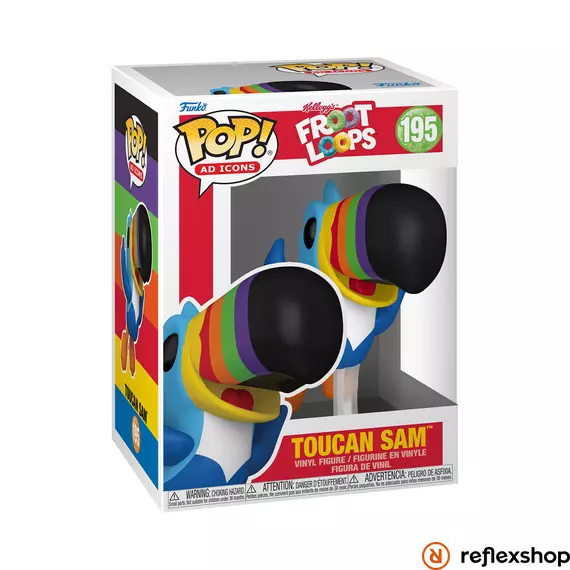 Funko POP! Ad Icons: Kelloggs - Toucan Sam Flying figura