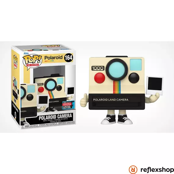 Funko Pop! Ad Icons Polaroid - Polaroid Camera (Convention Limited Edition) #164 Vinyl Figure