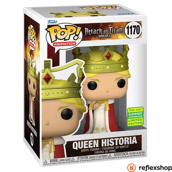 Funko Pop! Animation: Attack on Titan - Queen Historia (Convention Limited Edition) #1170 Vinyl Figure