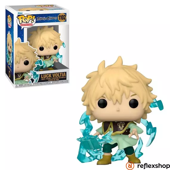 Funko Pop! Animation: Black Clover - Luck Voltia* (Special Edition) #1102 Vinyl Figure #1102