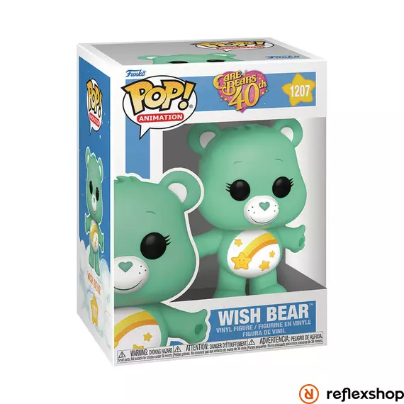 Funko Pop! Animation: Care Bears 40th Anniversary - Wish Bear* #1207 Vinyl Figure