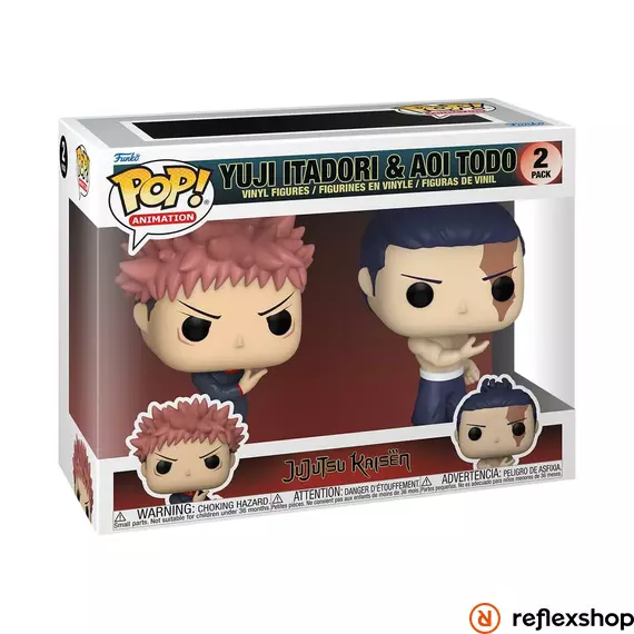 Funko POP! Animation: Jujutsu Kaisen - Itadori & Todo 2PK figura